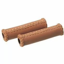 Håndtag Bike Attitude Lysebrun Læder