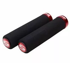 SRAM Locking Grips Sort/rød