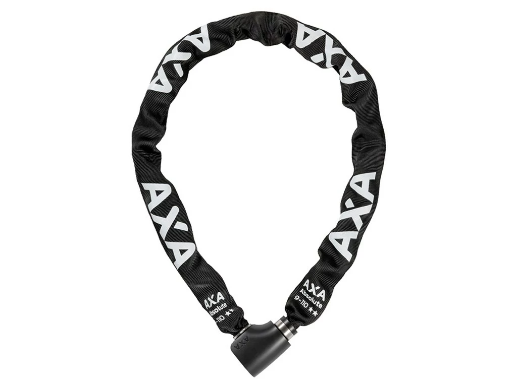 AXA Absolute Kædelås 9x110 Cm. 3 AXA Absolute Kædelås 9x110 Cm.