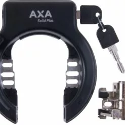 AXA Solid Plus Ringlås Med Låse Cylinder For Bosch Generation 2.