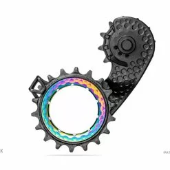 AbsoluteBlack HOLLOWcage Pulleyhjul SRAM AXS Road Sort/Oil Slick