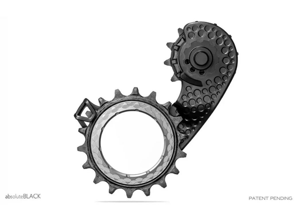 AbsoluteBlack HOLLOWcage Pulleyhjul Shimano R8000/R9100 Sort/Sølv 3 AbsoluteBlack HOLLOWcage Pulleyhjul Shimano R8000/R9100 Sort/Sølv