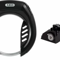 Abus Ringlås 5850 Pro Shield+Bosch Batterilås Sort