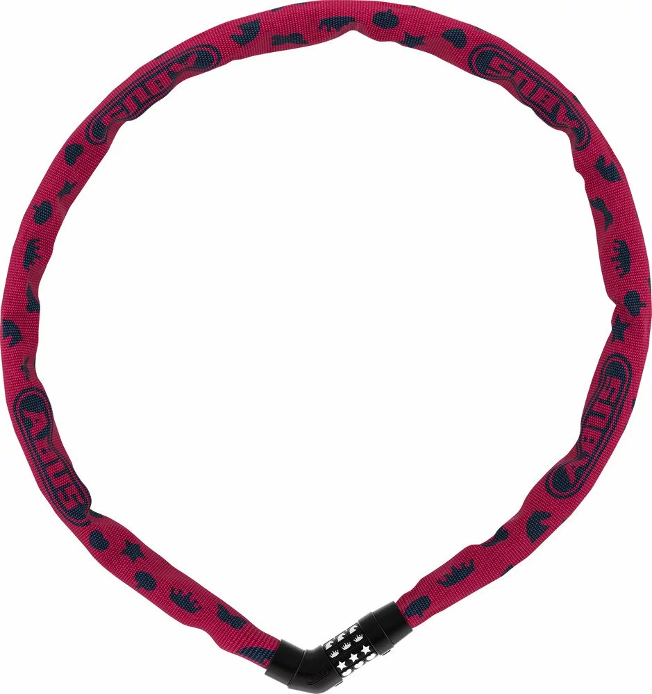 Abus Steel-O-Chain 4804 75 Cm Pink M. Symboler 3 Abus Steel-O-Chain 4804 75 Cm Pink M. Symboler