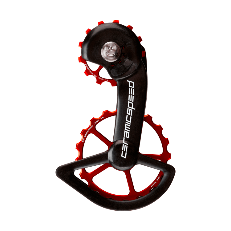 CeramicSpeed Keramiske Oversized Pulleyhjul Rød Shimano 9100/8000 3 CeramicSpeed Keramiske Oversized Pulleyhjul Rød Shimano 9100/8000