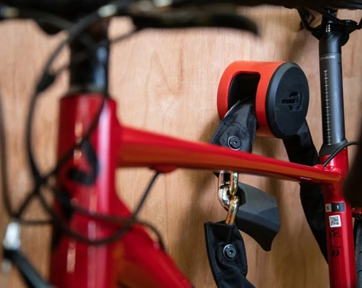 Hiplok ANKR Gulv/Væg Anker - Rød 4 Hiplok ANKR Gulv/Væg Anker - Rød - Billede 2