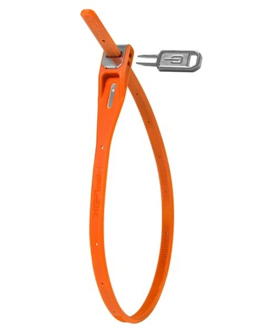 Hiplok Z Lok Kabellås - Orange 3 Hiplok Z Lok Kabellås - Orange
