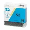 KMC S1 Kæde Indvendige Gear Med SNAP-ON Link -Cykellås Butik KMC S1 kaede indvendige gear med SNAP 1611225424