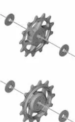 Shimano XT M8100 Pulleyhjul