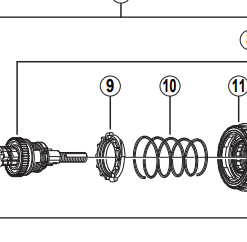 Shimano Højre Side Støvhætte A Med Pakning SG-S500