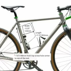 TiGr Lock Blue Steel MINI PLUS -Cykellås Butik TiGr Lock Blue Steel MINI 1617114286 07