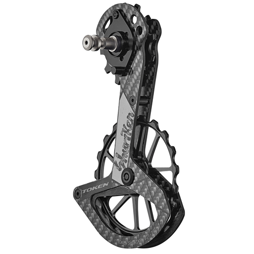 Token Shuriken Zenith Oversize Pulleyhjul Sort/Sort 3 Token Shuriken Zenith Oversize Pulleyhjul Sort/Sort