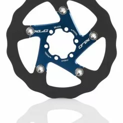 XLC M Serie Bremseskive Sort/blå 160 Mm 6-huls