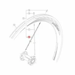 Eger Til Shimano WH-RS81 C50 264,5mm