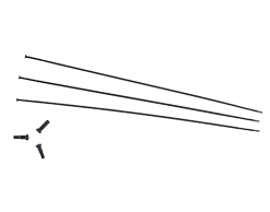 Zipp Sapim CX Ray Eger Straightpull 272 Mm Sort