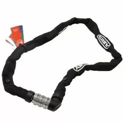 Abus Kædelås Med Kode Web 1200 110 Cm Sort