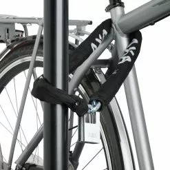 AXA Clinch Stærk Kædelås 85 Cm 6mm -Cykellås Butik axaclinchlocksort 01