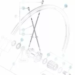 Eger Til Shimano WH-RS21 CL- R 304 Mm