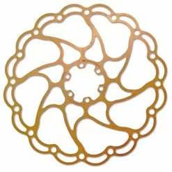 Bremseskive / Disk 160 Mm 6 Huls Guld