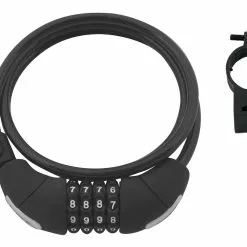 Force Spirallås Med Kode 120cm/8mm