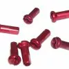 Dt-swiss 10 Stk Røde DT Swiss Nipler -Cykellås Butik nipelrod2014