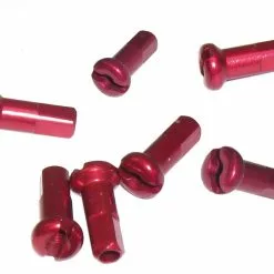 Dt-swiss 10 Stk Røde DT Swiss Nipler