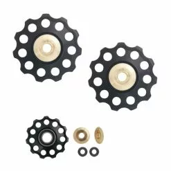 Force Pulleyhjul 11T Aluminiums Lejer Sort