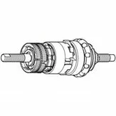 Shimano Navindsats SG-3C41 168mm Nexus 3